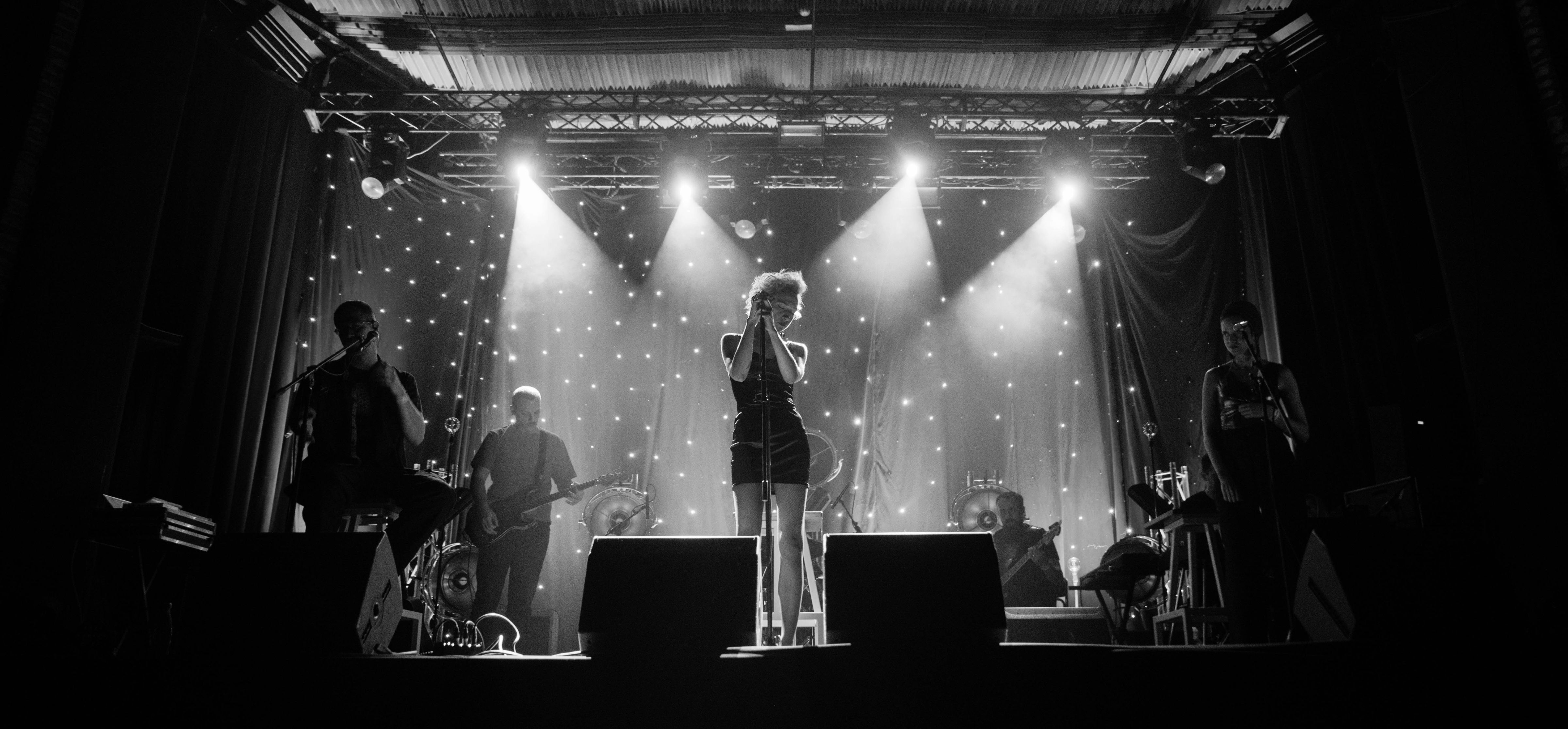 Alan Spiljak photography picture of Elemental band singing